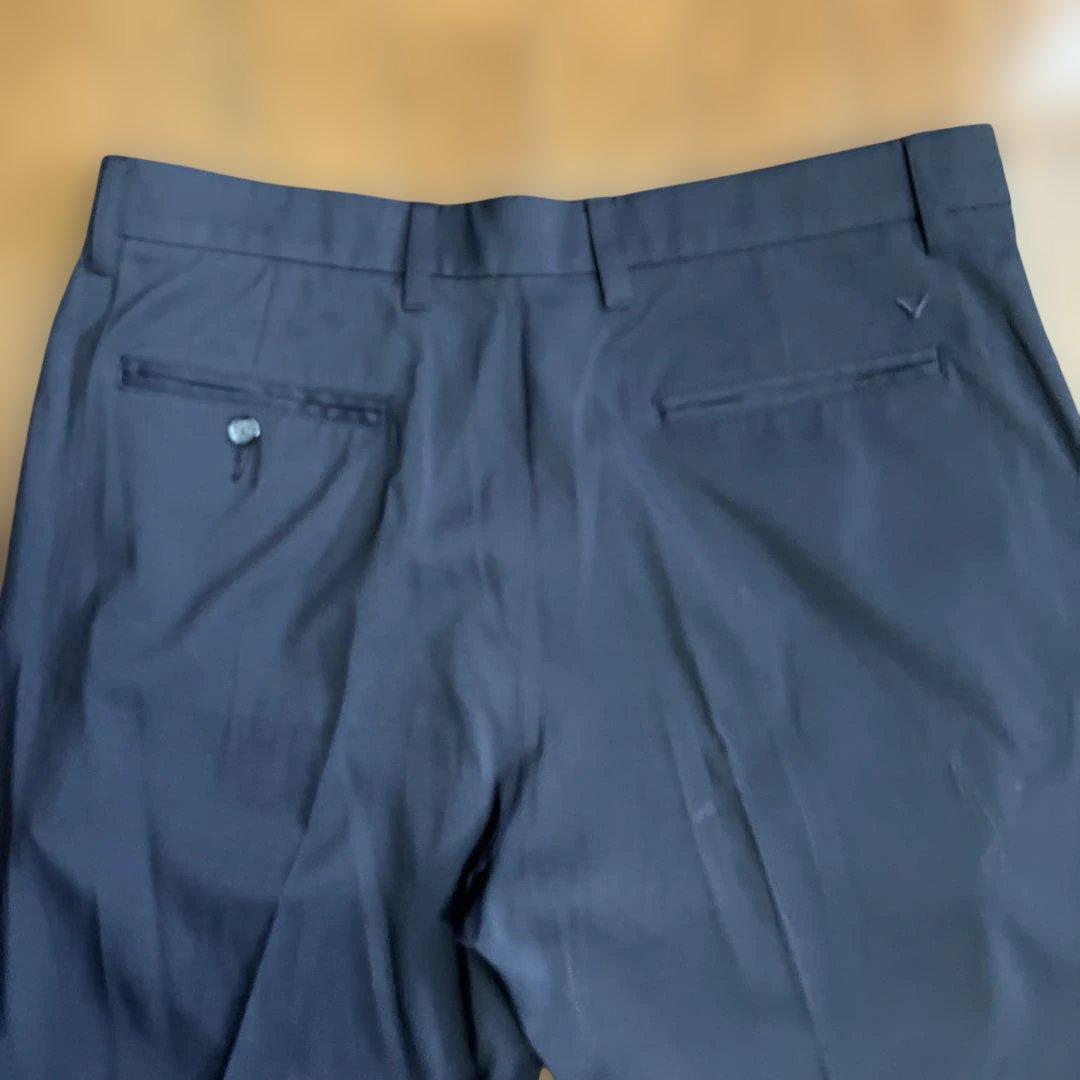 キャロウェイ　ゴルフパンツ　ネイビー　w36 ドライフィット