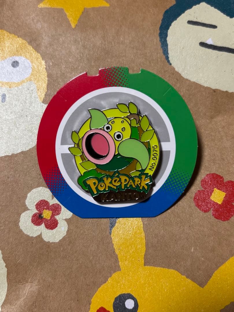 ポケパークカントー　ピンバッジ　5つ　まとめ売り　ニドラン