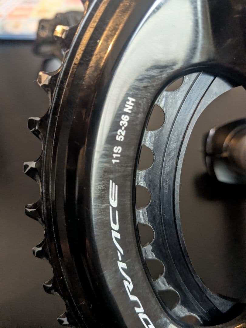 SHIMANO DURA-ACE クランク 52-36 167.5mm 11s