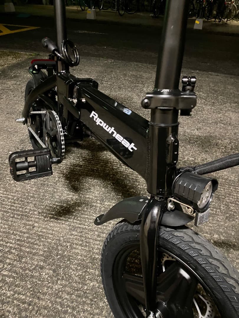 【直接引取限定】Ripwheat 電動アシスト自転車 ブラック 2/21購入