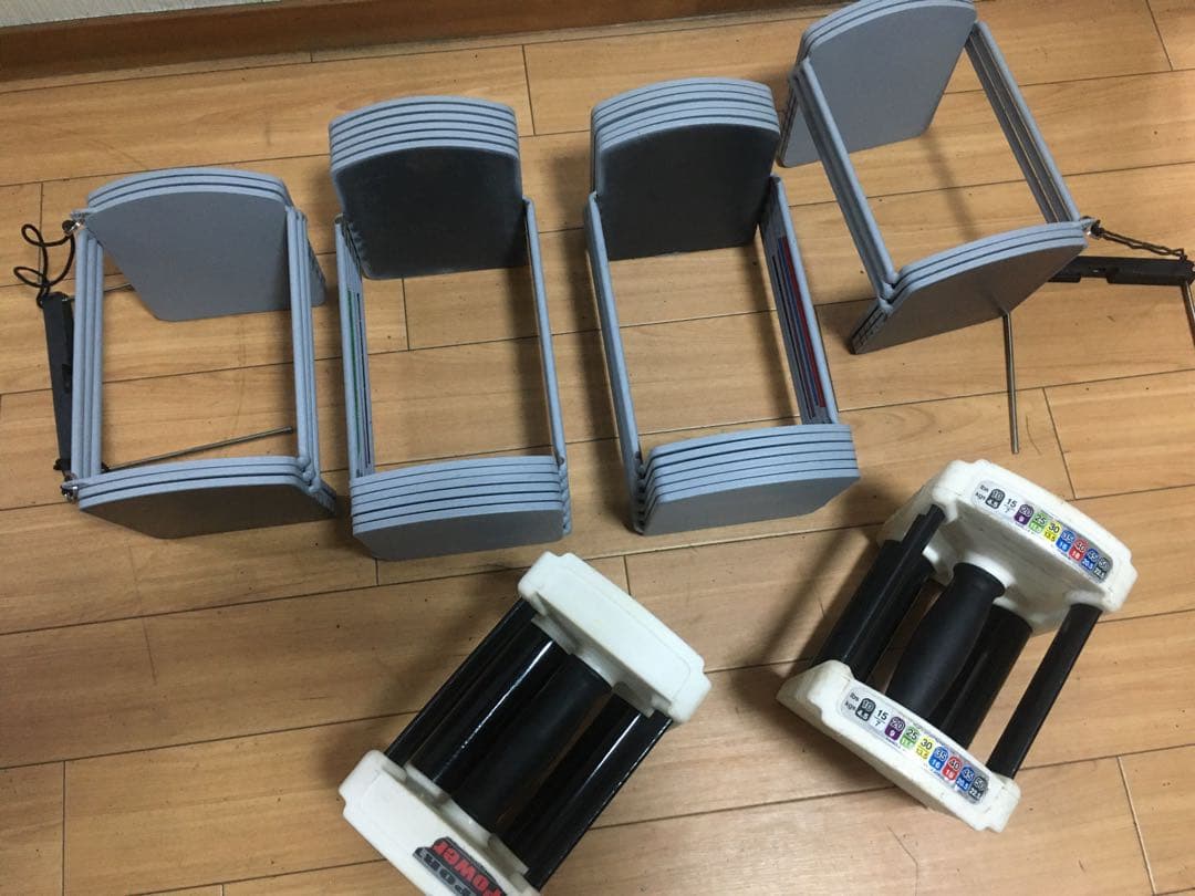 ①POWERBLOCK SPORT5.0パワーブロック ダンベル 23Kg×1個