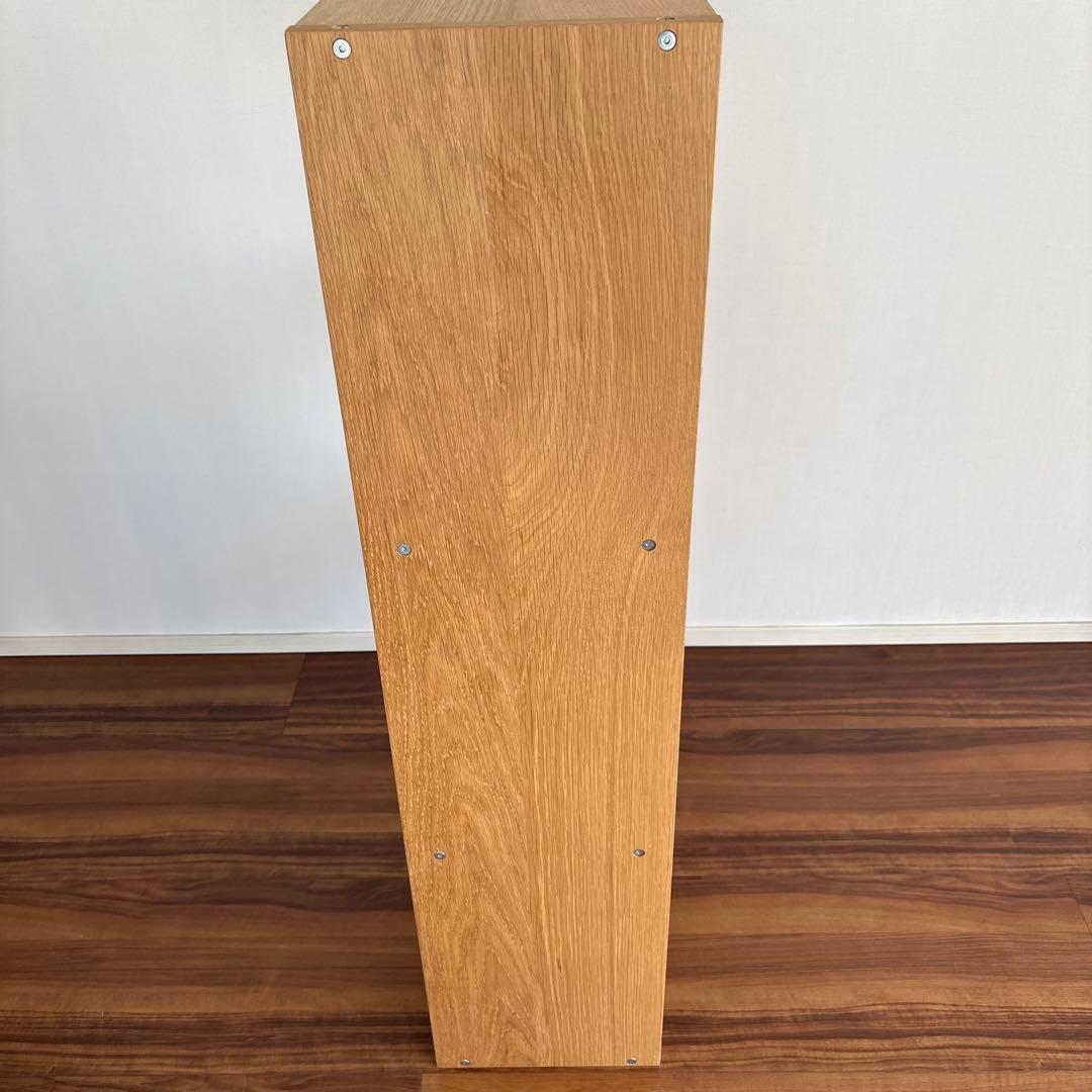 無印良品 スタッキングシェルフ ワイド 3段 オーク材