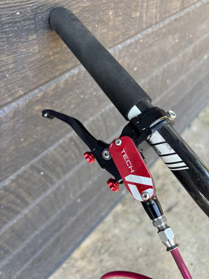 ECHO トライアル自転車　HOPEブレーキ付き　パーツおまけ付き