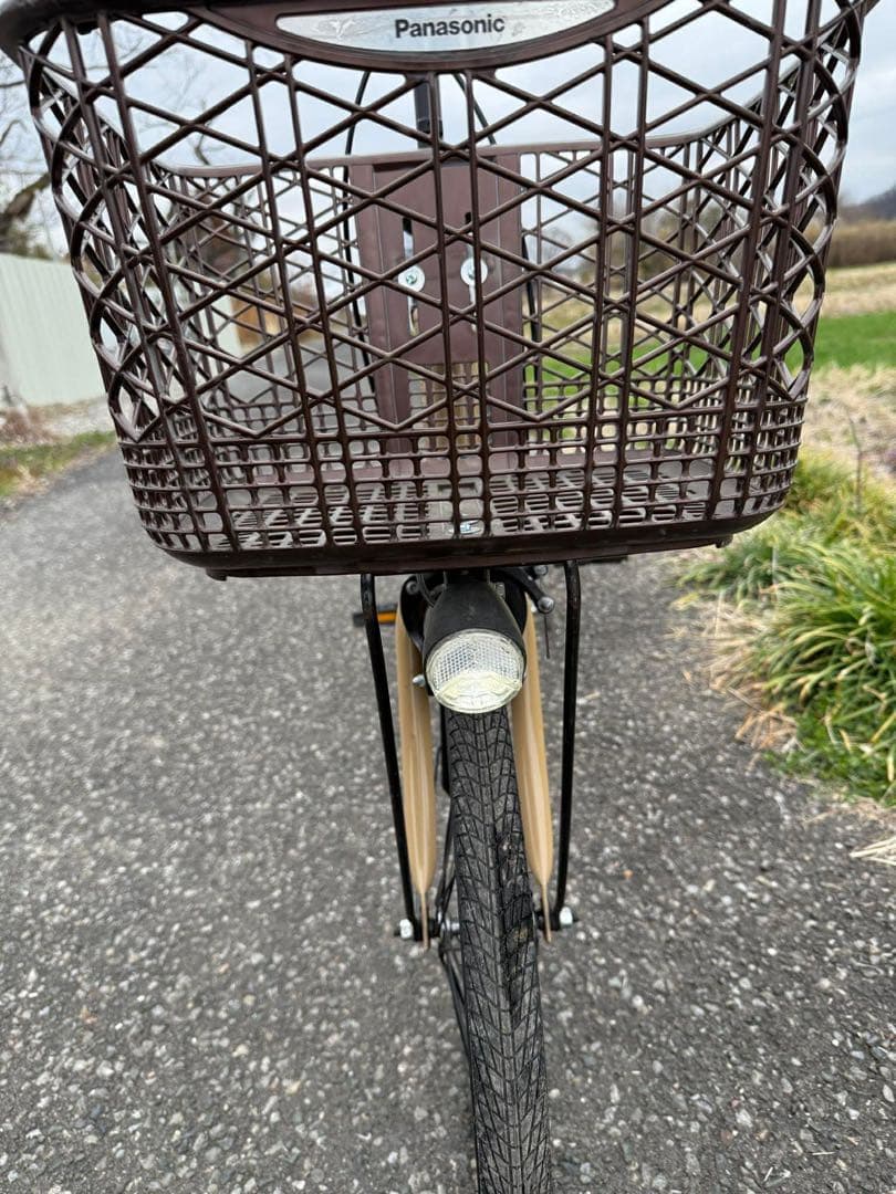 電動アシスト自転車 シティタイプ ベージュ