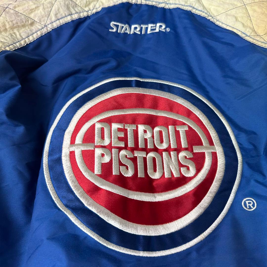 Detroit Pistons ジャケット Starter Y2Kヴィンテージ