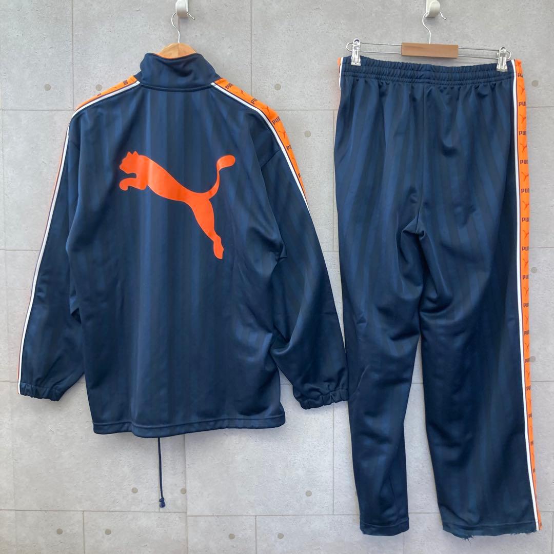 PUMA プーマ ジャージ上下 セットアップ メンズ Y2K 廃番 L 紺