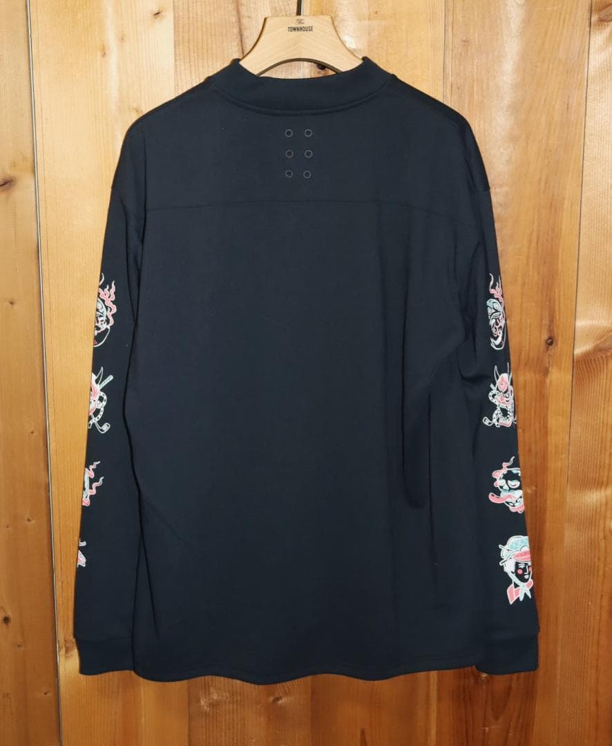 新品 ラッセルノ LOOSE FIT ハイネック 長袖シャツ (6/XL) Ⓗ