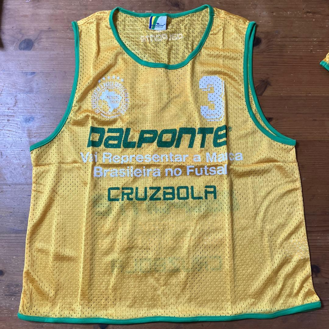 DALPONTE CRUZBOLA イエロー メッシュ（ビブス）2番から10枚