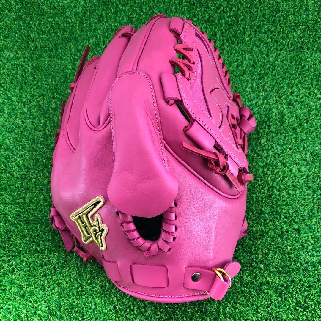 HI GOLD 野球用 投手用 ピッチャー グローブ 右投げ kt393