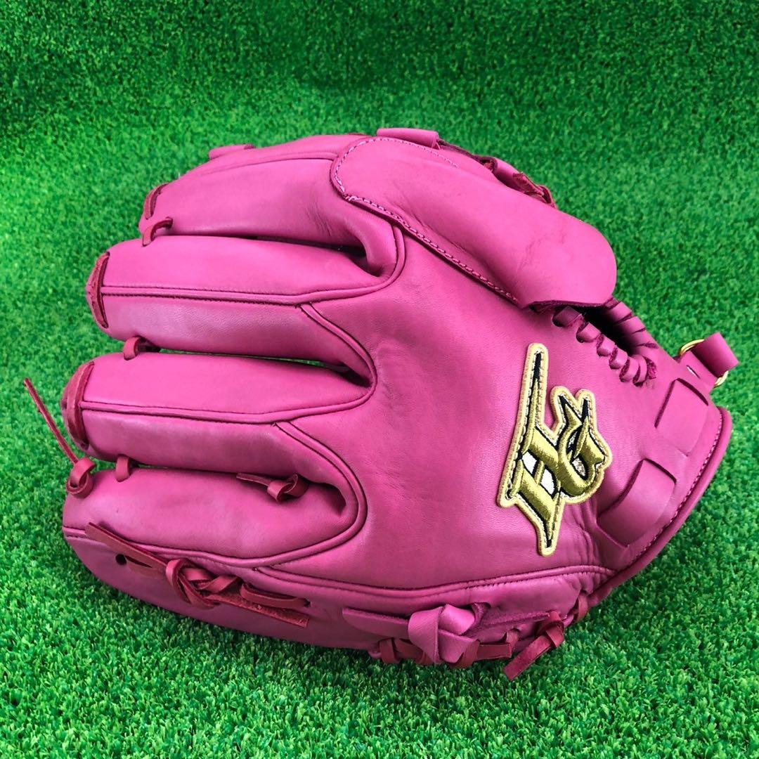 HI GOLD 野球用 投手用 ピッチャー グローブ 右投げ kt393