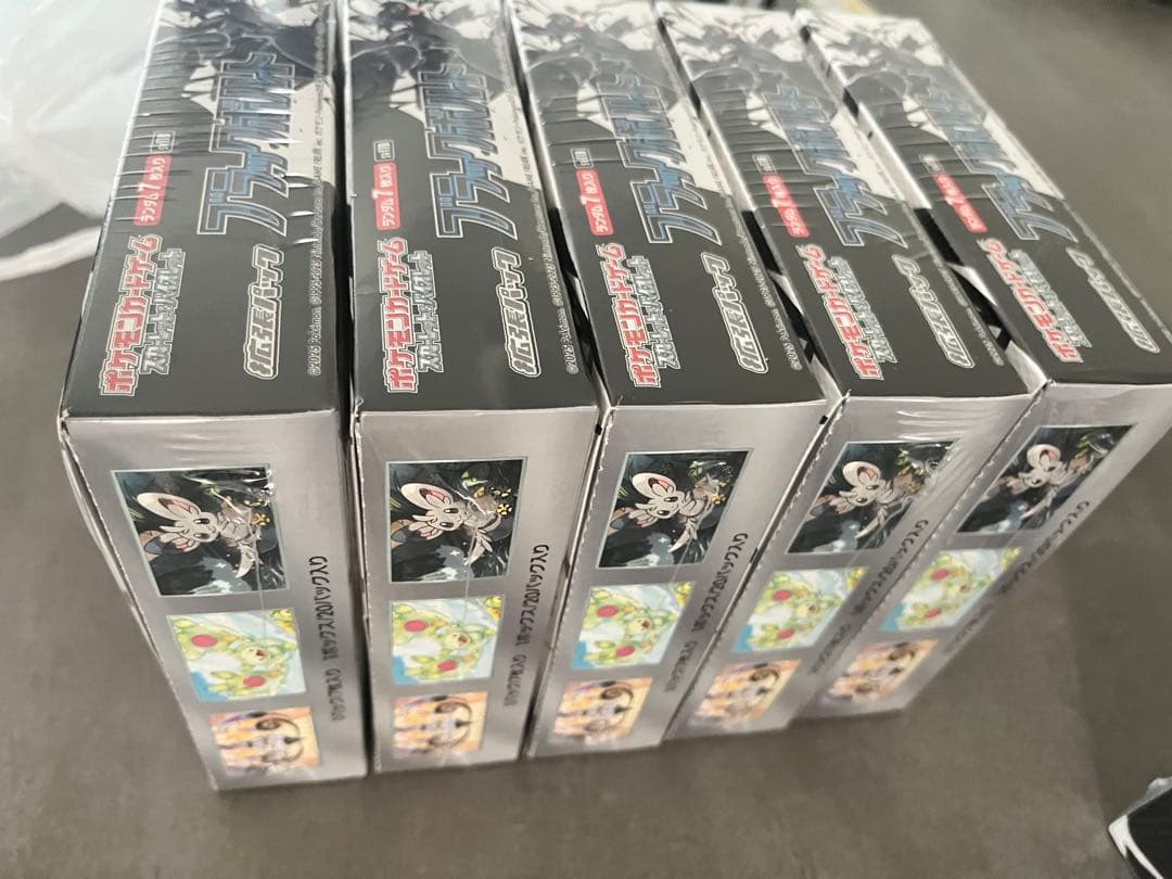 ホワイトフレア6BOX ブラックボルト5BOX合計11BOX 新品シュリンク付き