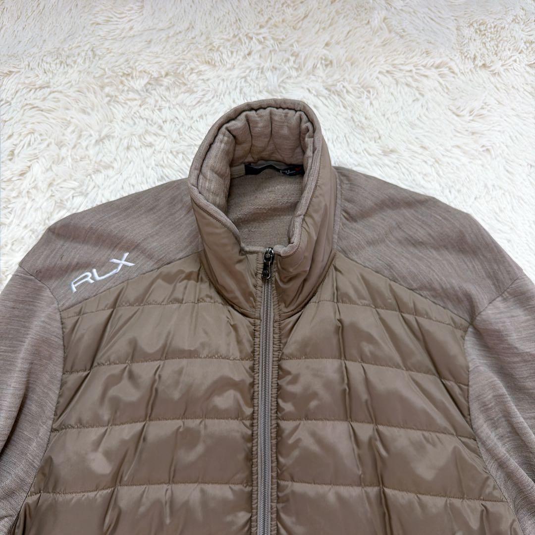 【希少】RLX ラルフローレン　ゴルフ　中綿　ブルゾン　切替　ジャケット　XL