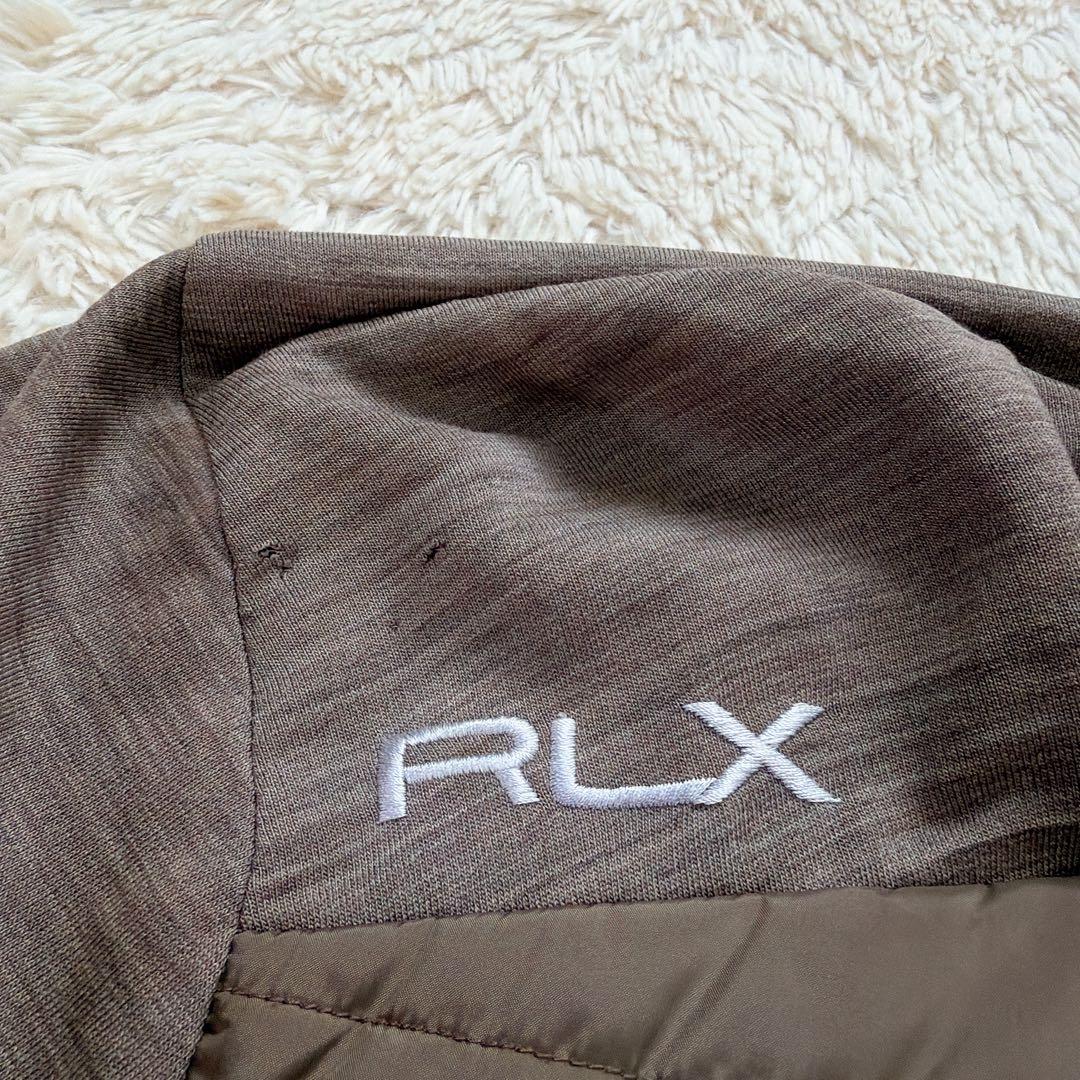 【希少】RLX ラルフローレン　ゴルフ　中綿　ブルゾン　切替　ジャケット　XL