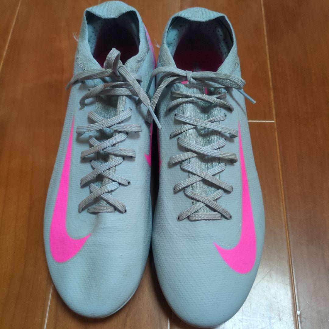 Nike Mercurial サッカーシューズ グレー/ピンク
