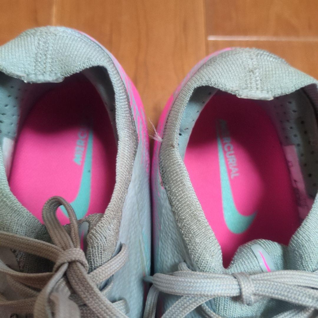 Nike Mercurial サッカーシューズ グレー/ピンク