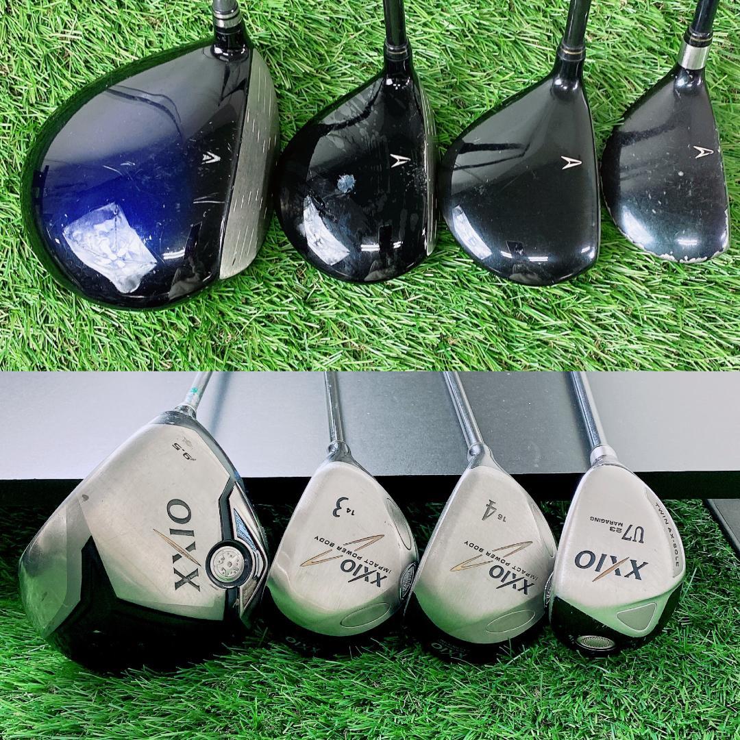ゼクシオ 豪華フルセット メンズゴルフ 初心者 即コースデビュー K2844