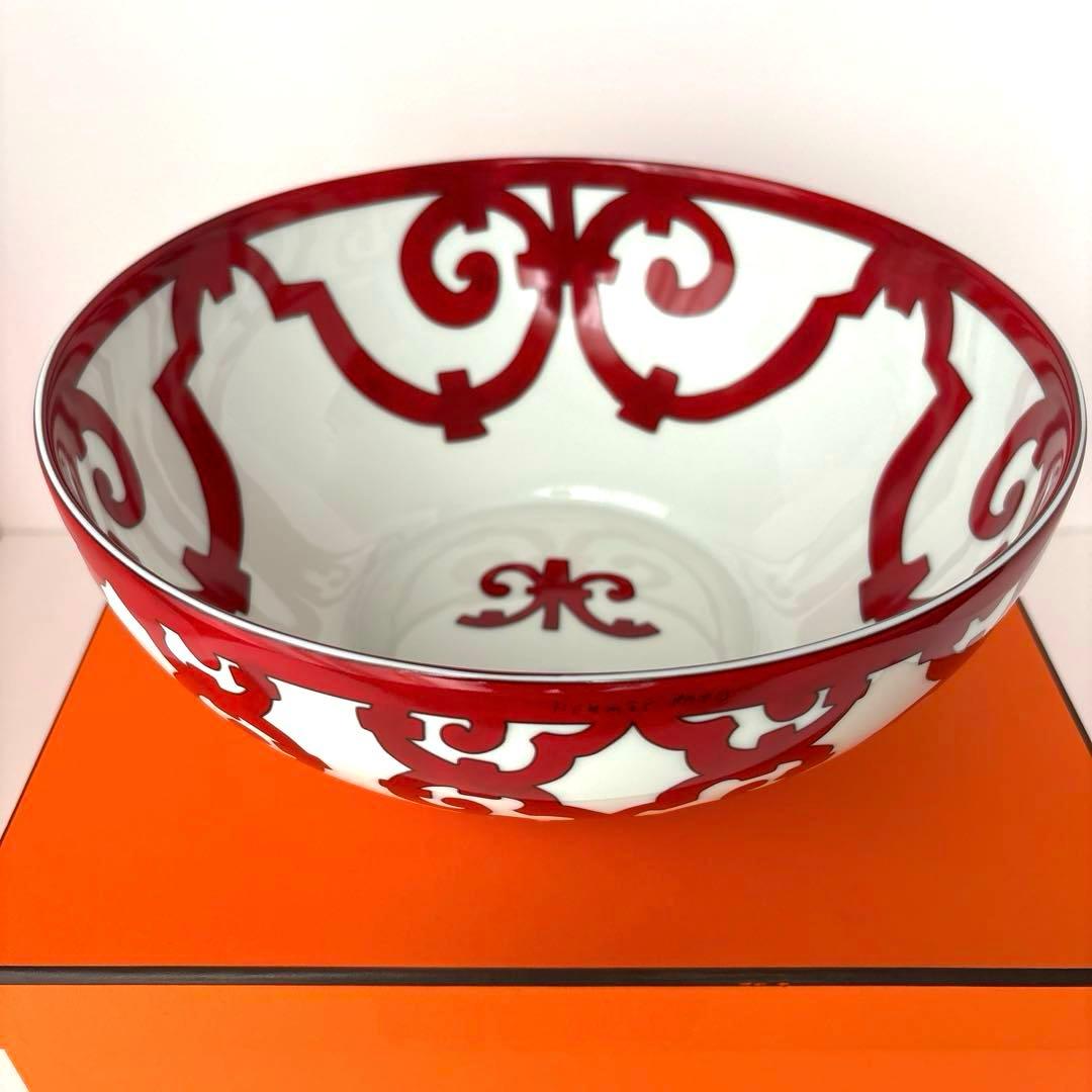新品 稀少 廃盤品 エルメス ガダルキヴィール サラダボウル 25㎝