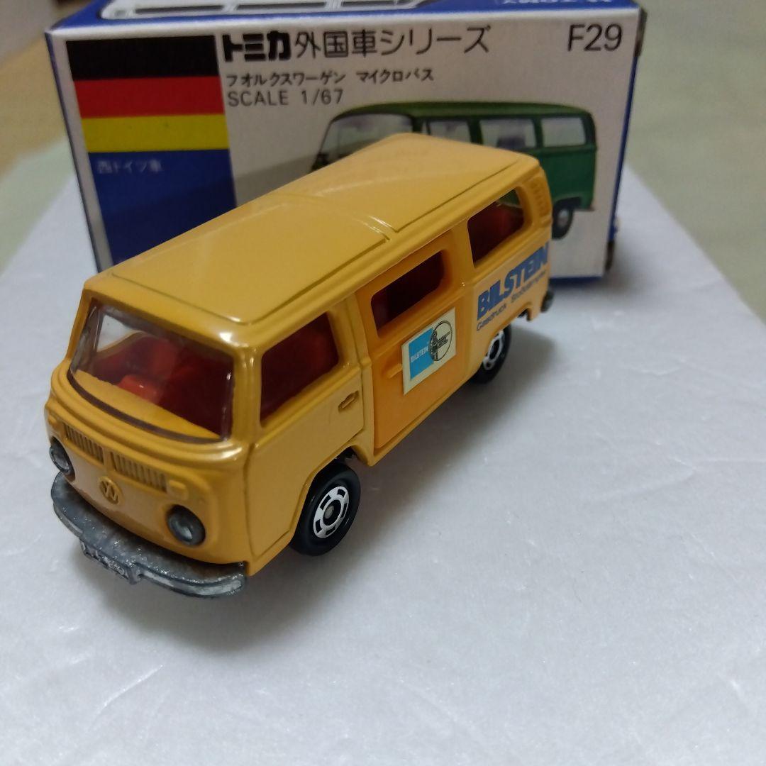 トミカ青箱　フォルクスワーゲン マイクロバス F29（BILSTEINサービス）