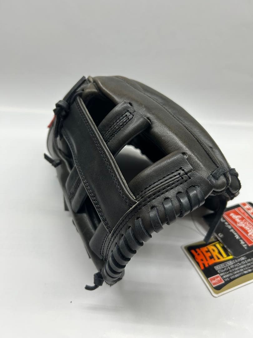 Rawlings 硬式グローブ 内野 右投 ブラック 日本製