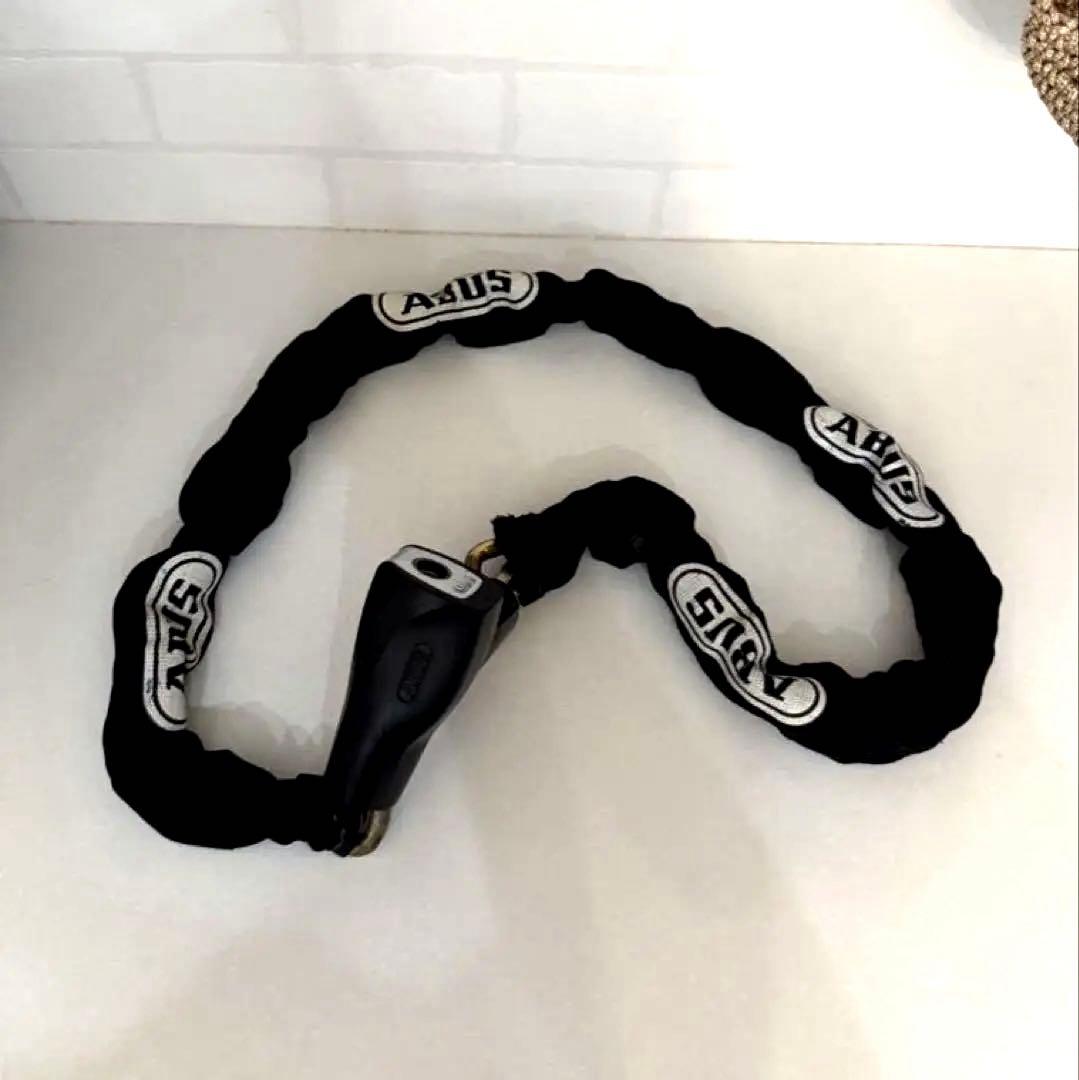 【早期発送】ABUS チェーンロックSTEEL-O-CHAIN880 110鍵付
