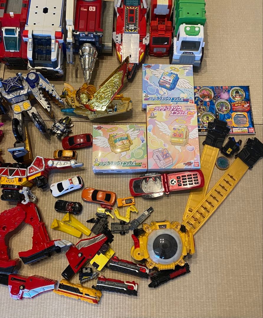 おもちゃジャンク・仮面ライダー・戦隊ヒーロー・シンカリオン・追加8画像
