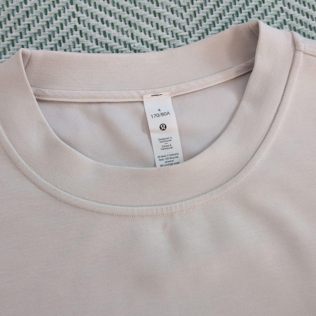 【美品】lululemon/クロップト丈スウェット　Softstream