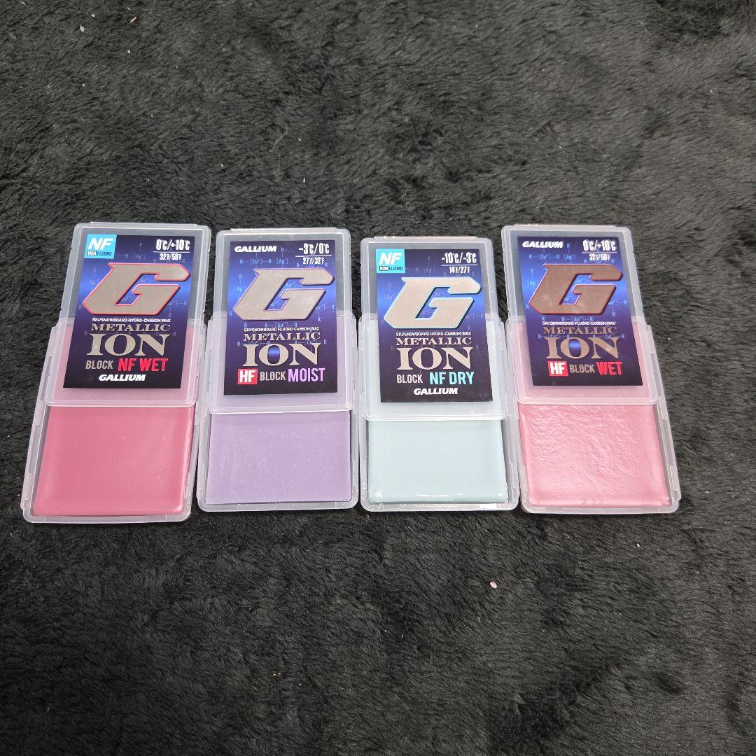 GALLIUM LLIC ION スノーボードワックス 4種セット