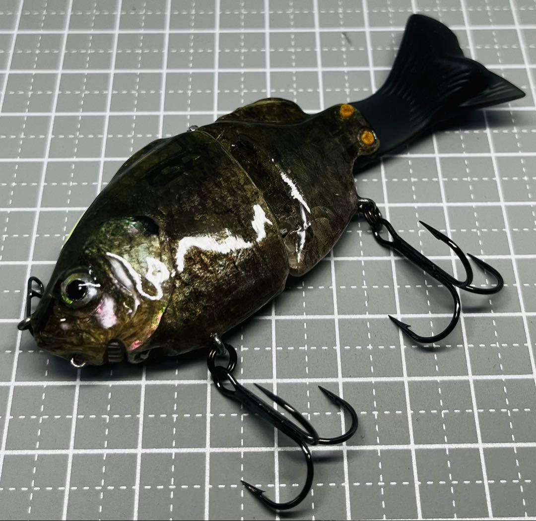 フレッシュベイトルアーズ　ギルロイドミニー　ブルーギル　魚皮
