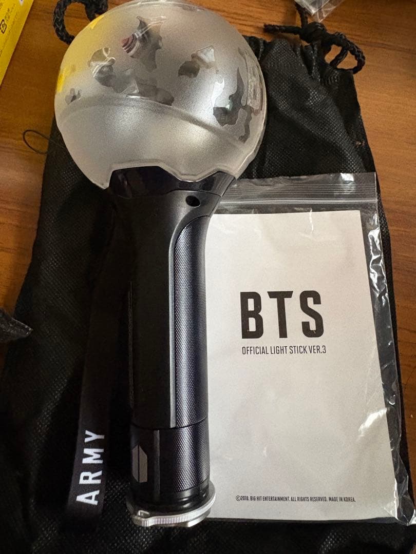 BTS OFFICIAL LIGHT STICK 3種セット
