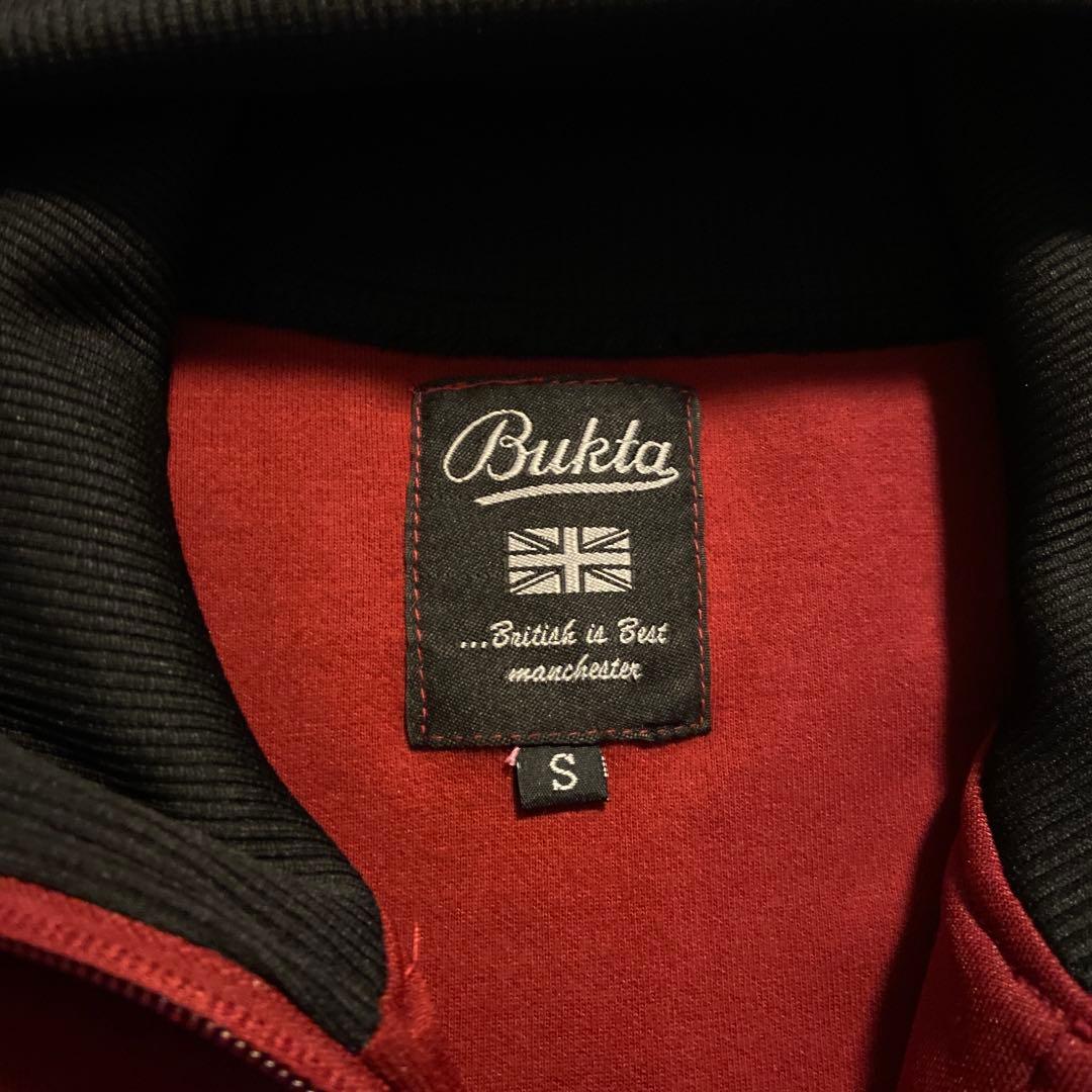Bukta トラックジャケット ジャージ ボルドー 赤 英国 UK