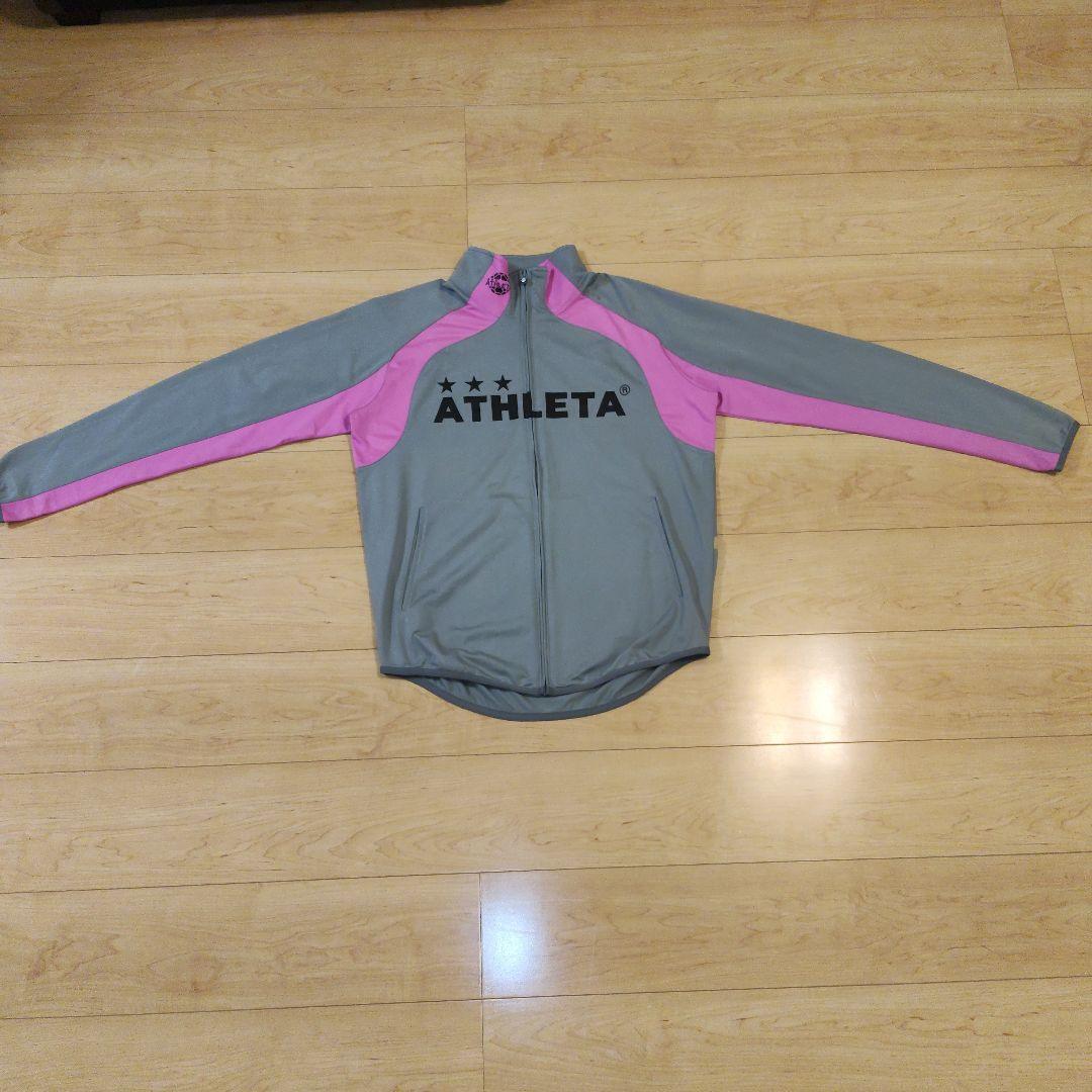 上下M 美品【ATHLETA】アスレタ セットアップ トレーニングウェアパンツ