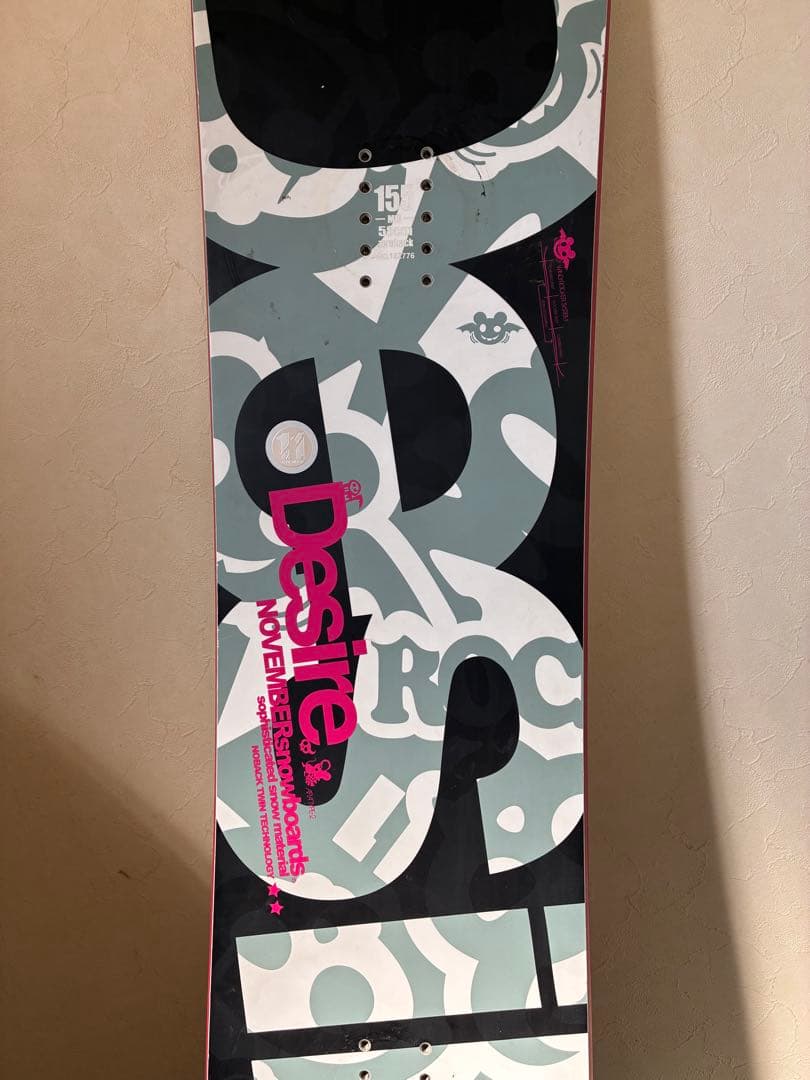 November DESIRE 155 中古美品 ダブルキャンバー
