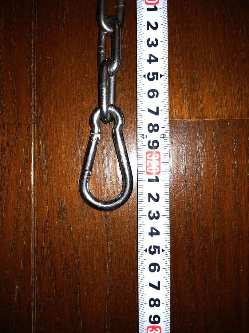 ステンレスチェーン　フックセット