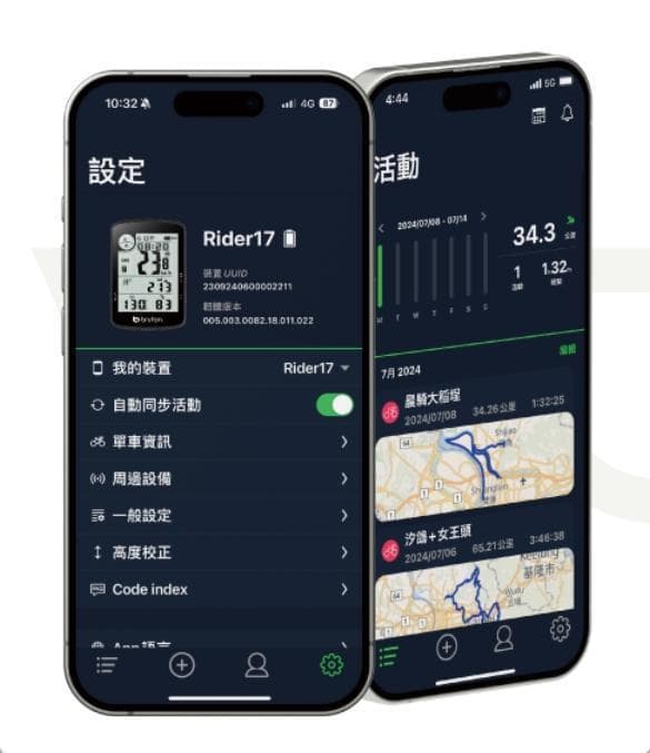 ブライトン Rider17E GPS サイクリングコンピューター