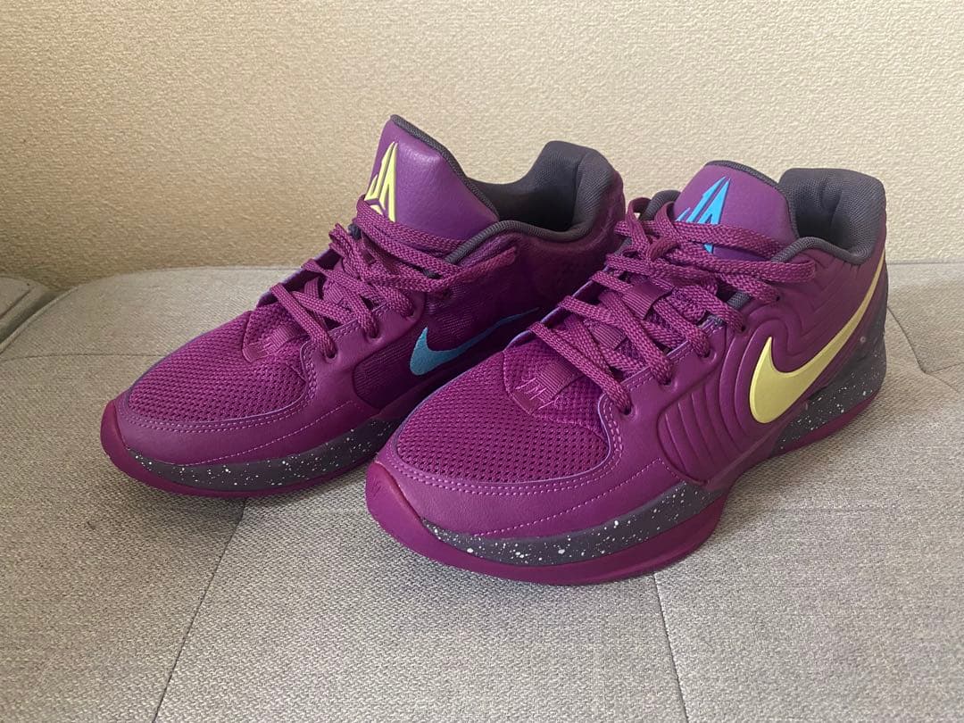 Nike バスケットボールシューズ パープル