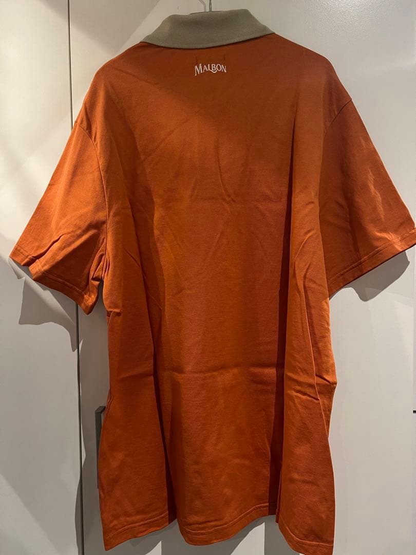 新品✨MALBON マルボン ゴルフ ポロシャツ コニャック