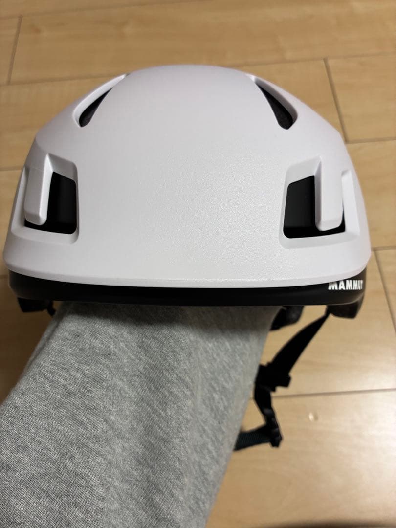 Mammut オートルートヘルメットブラックホワイト　サイズL