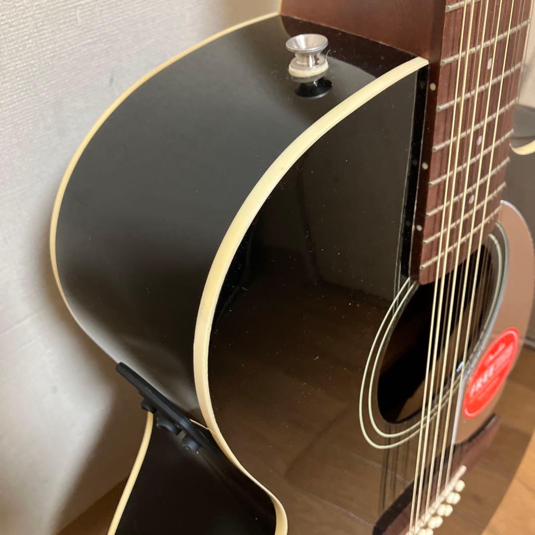 ギター Fender Villager 12-String Black
