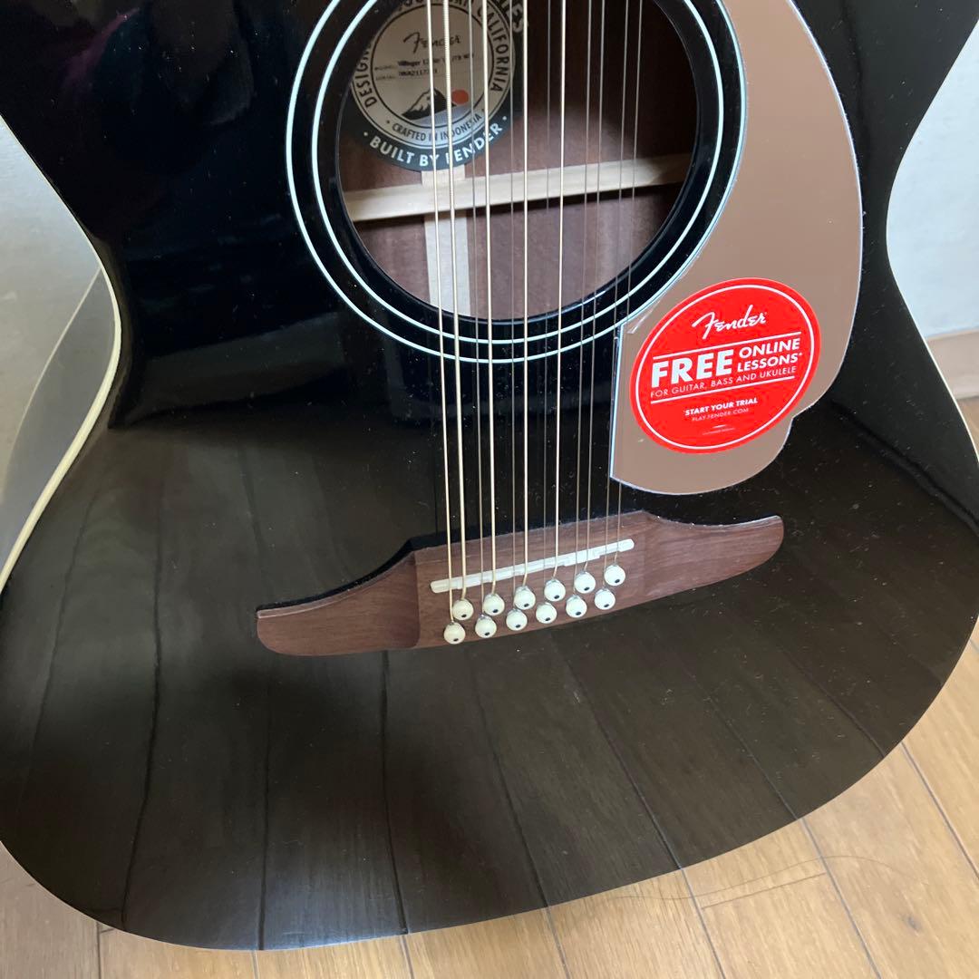 ギター Fender Villager 12-String Black