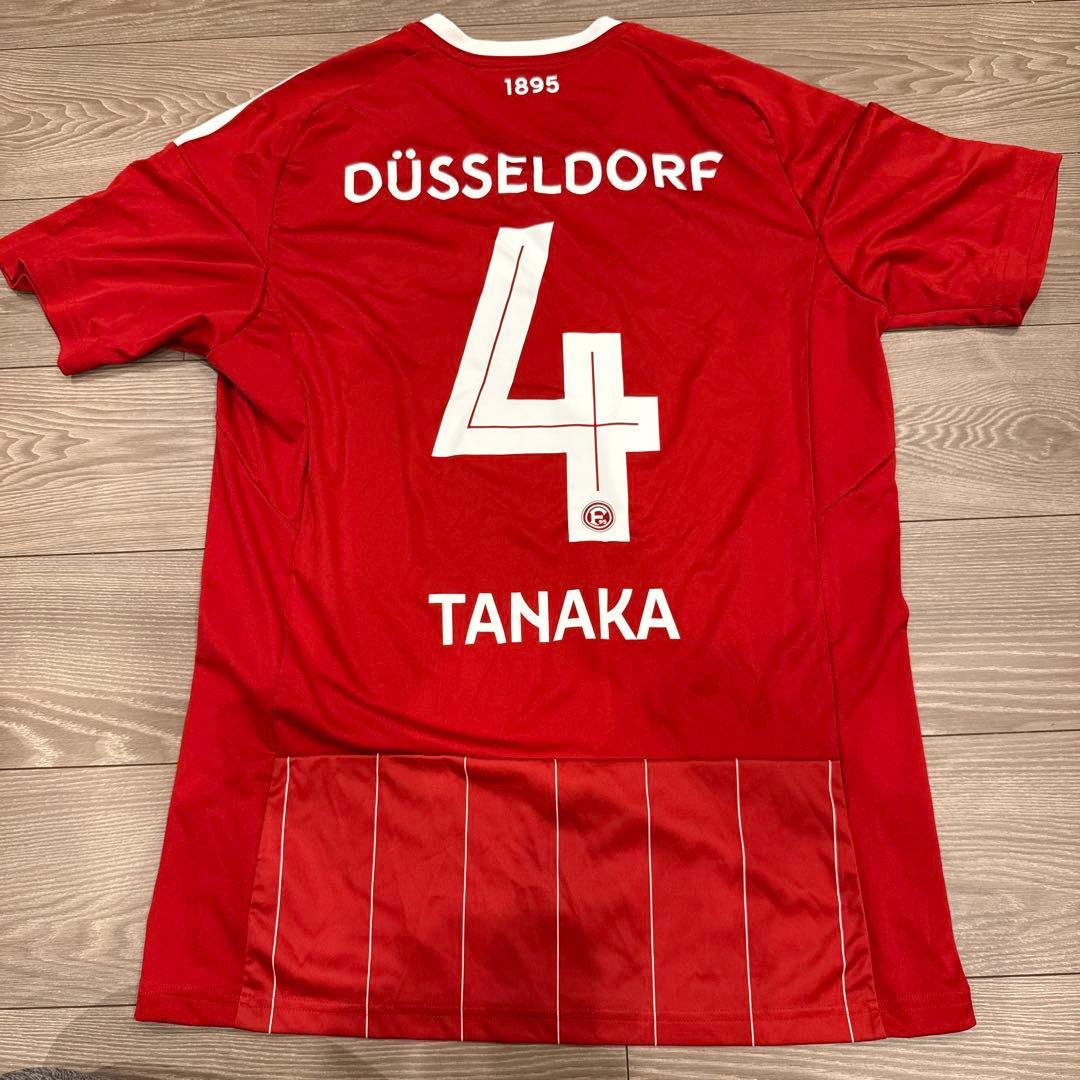adidas デュッセルドルフ ユニフォーム M 田中選手#4
