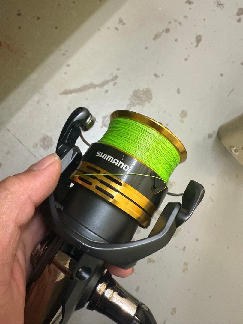 SHIMANO SAHARA サハラ C5000XG + Line Pe 2.0