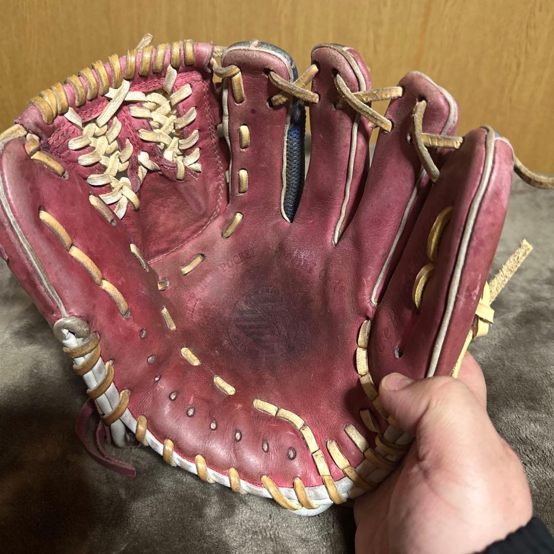さ*こ様 【中古】久保田スラッガー　一般軟式　L5 オーダー　内野グラブ
