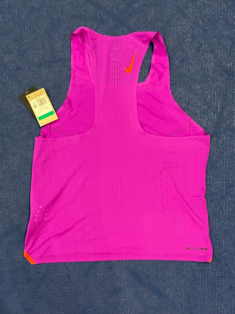 新品未使用 NIKE ナイキ エアロスイフト シングレット パープル メンズXL