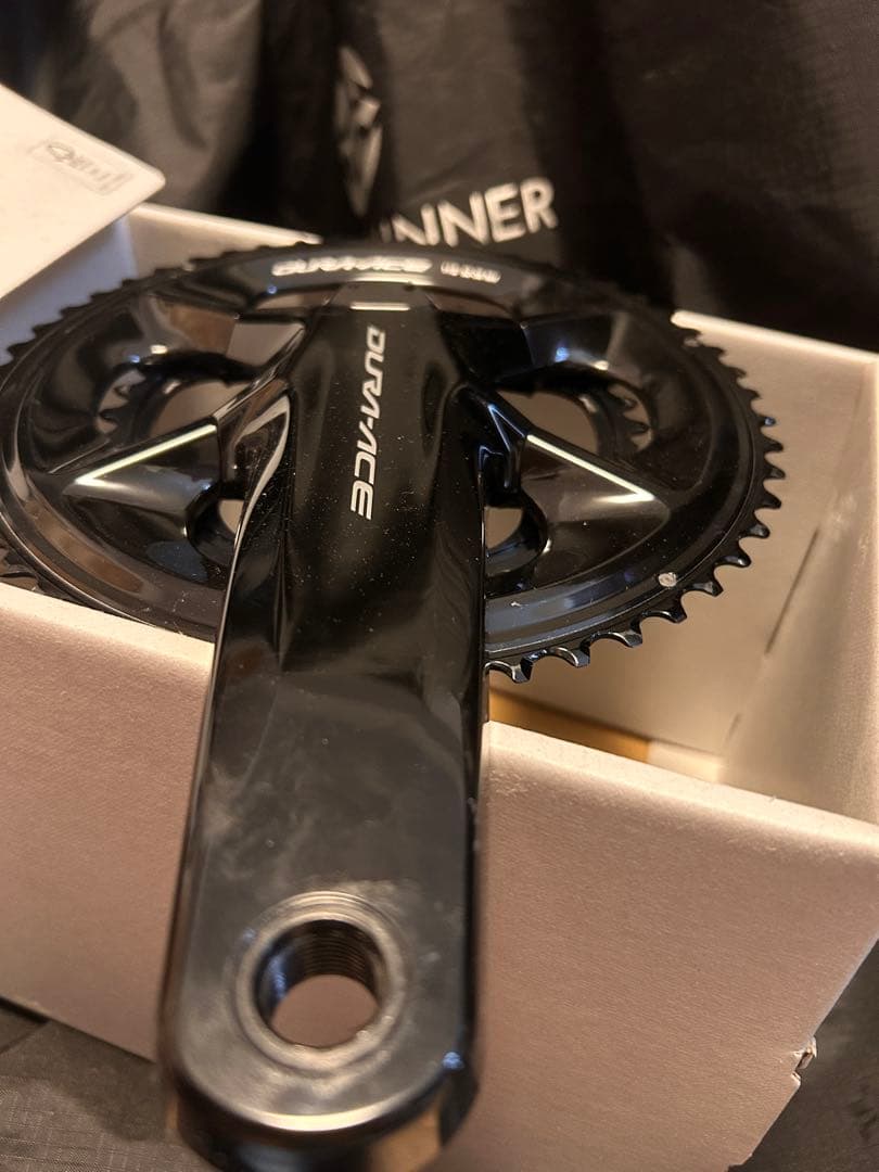 両側パワーメーター　DURA-ACE 9200 クランクセット ブラック