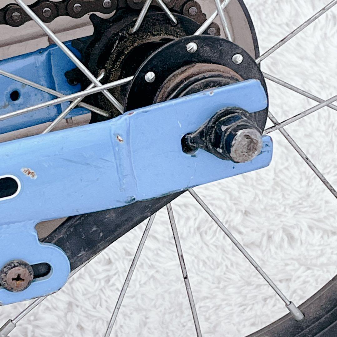 人気 ストライダー14X 海外製 純正スタンド付き ペダル スティールブルー