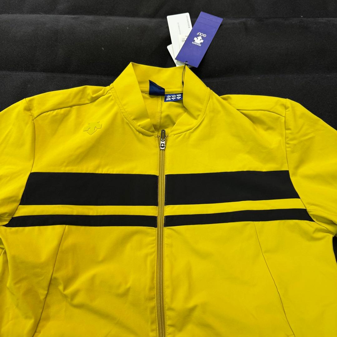 新品 DESCENTE GOLF Oサイズ イエロー 定価15400円
