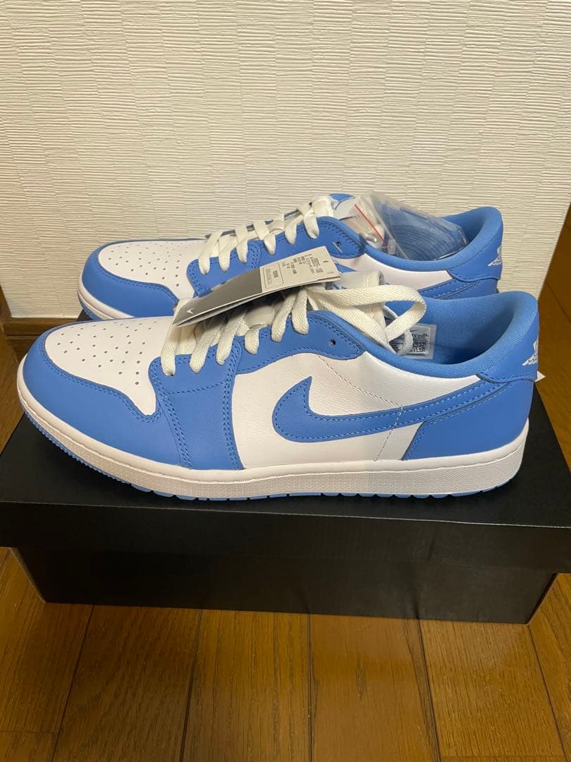 シューズ(男性用) Nike Air Jordan 1 Low Golf UNC 29.0cm
