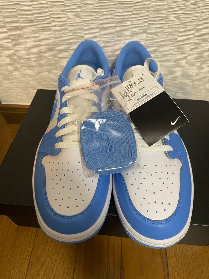 シューズ(男性用) Nike Air Jordan 1 Low Golf UNC 29.0cm