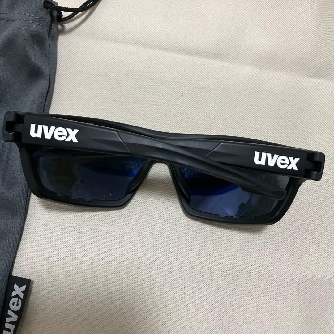 uvexスポーツサングラス uv400 ミラーレンズ ランニング/自転車