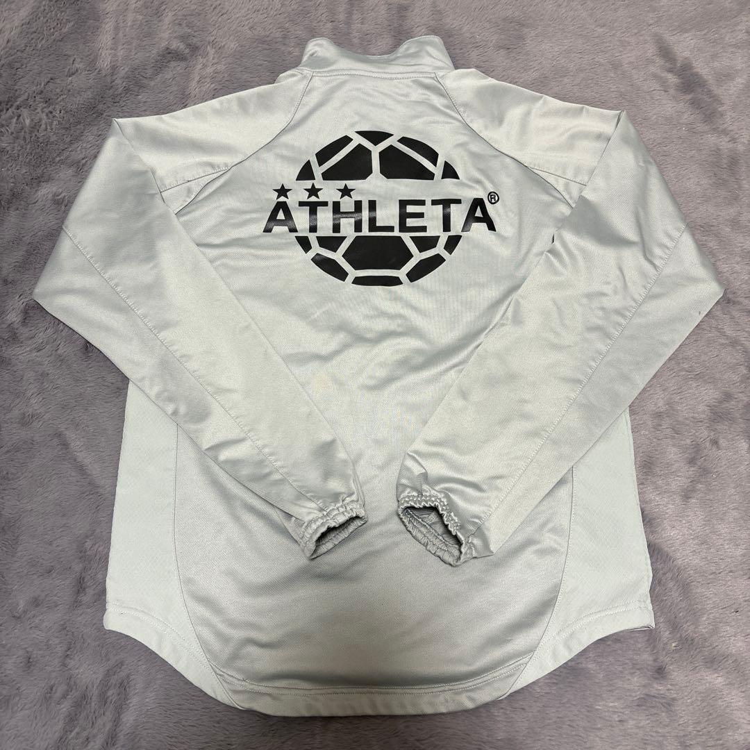 本日限定ATHLETA フルジップ ジャージ グレー　セットアップ